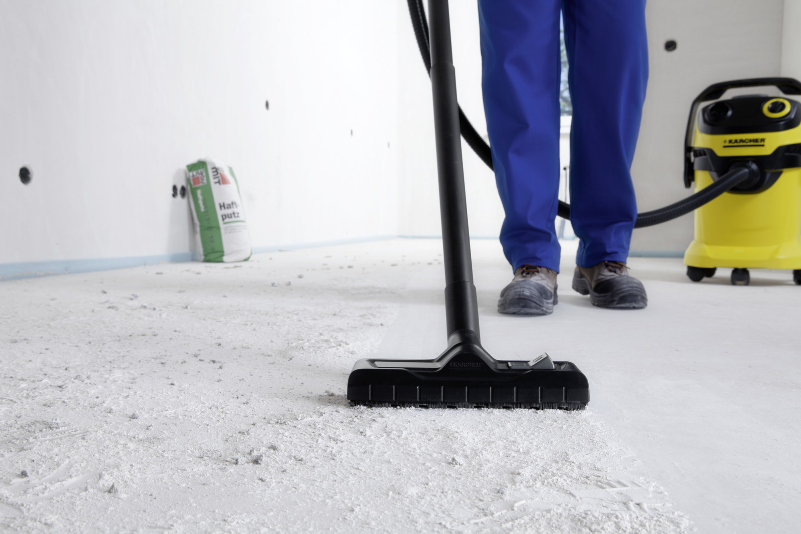 odkurzanie zabrudzeń Karcher filtracja worki papierowe